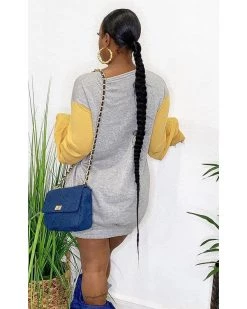 菲妮娜 Drawstring Sweatshirt Dress