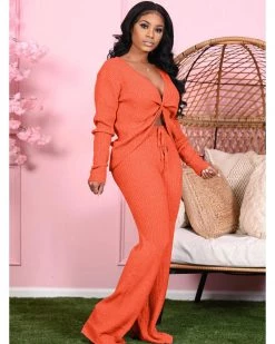 彤凯 New In Fuzzy Feeling Pant Set