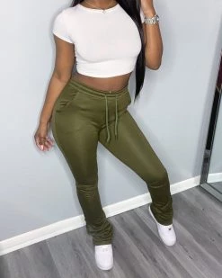 雅菲菲 Stacked Sweatpants