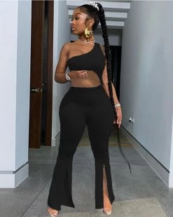 黛安娜 New In Curves Flare Pant Set