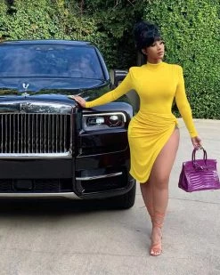 Divanewlook Rick Midi Dress New In