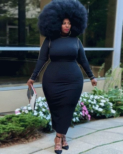 欧时尚 OAKLAND SWEATER MAXI DRESS【BLACK FRIDAY】