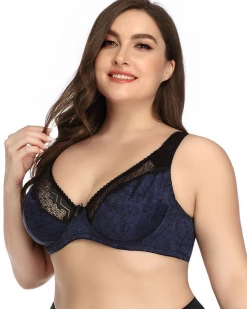 Divanewlook New In Comfort Breathable Under Wire Bra
