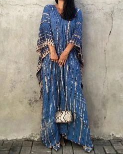 流白 New In RanRui Caftan