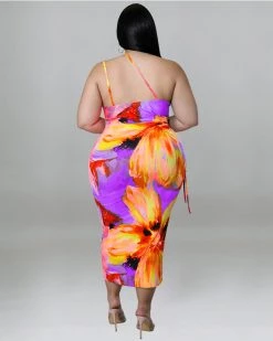 鸣达 New In Oil Painting Dress