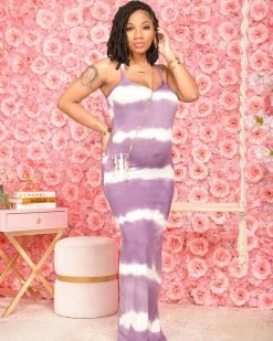 雪格 Tie Dye Vacation Maxi Dress