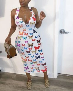 Divanewlook BUTTERFLY BE ATTRACTED DRESS