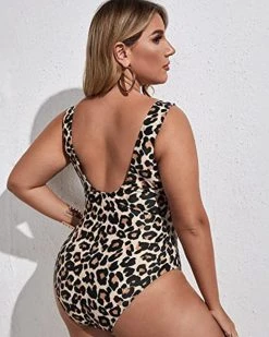 Divanewlook New In LEOPARD PRINT SWIMSUIT
