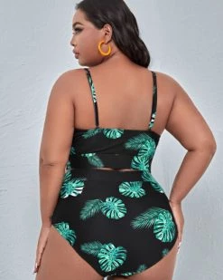 Divanewlook BANANA LEAF GAUZE SWIMSUIT New In