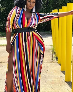 新桥 Sale Letting You Know Plus Size Maxi Dress