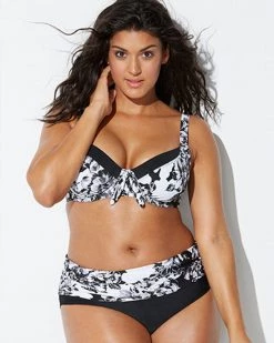 Divanewlook SPLICING PRINTING SWIMSUIT New In