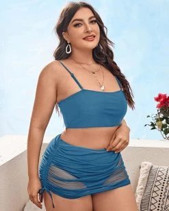Divanewlook CAMISOLE THREE PIECE SWIMSUIT