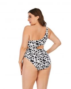 凯乐 New In Cow Print Sexy One Piece Swimsuit