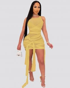 尚依 Waterfall Dress New In