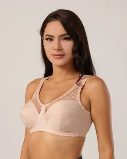 魅兰生 New In LARGE RIMLESS LACE BRA