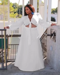 辉煌 Lashun Maxi Skirt Set Sale