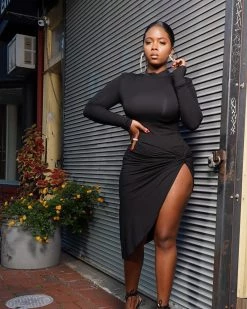 Divanewlook Rick Midi Dress New In