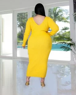 冰梦 ELEGANT KNITTED DRESS New In