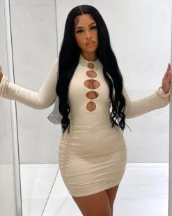 JULISSA MO Meet Me At Our Spot Dress New In