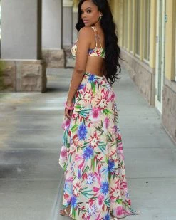 冠品 BOHEMIAN SUSPENDER DRESS