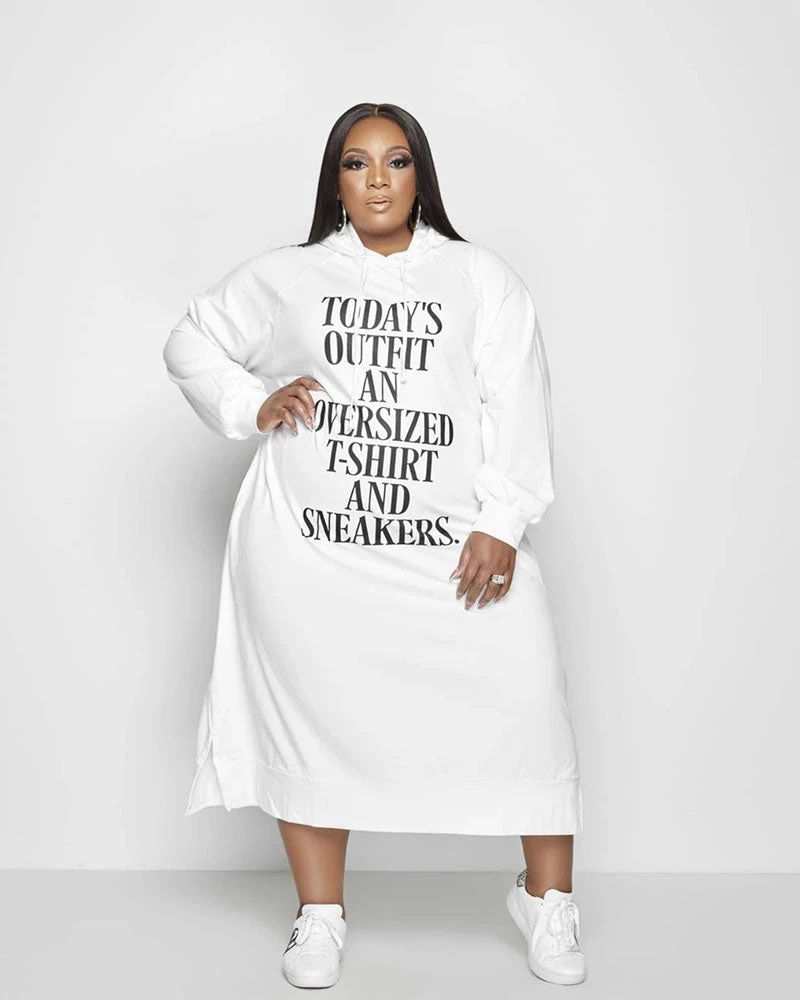 佳亿世 LOOSE HOODED DRESS New In 2 佳亿世 LOOSE HOODED DRESS New In