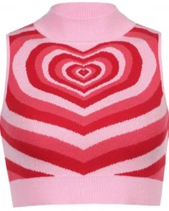 宇欣 Spiral Heart Top