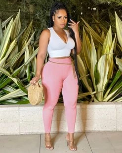 墨雅纺 Take Me Out Legging Set New In