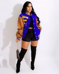 Divanewlook New In FIRST ROW VARSITY JACKETS