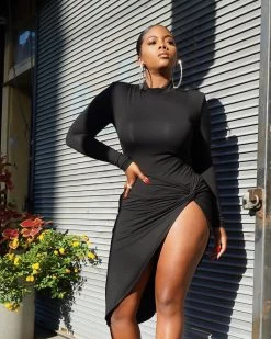 Divanewlook Rick Midi Dress New In