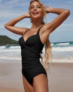 Divanewlook BACKLESS ONE PIECE SWIMSUIT