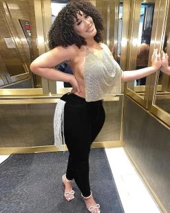 Divanewlook HIGH WAIST TASSEL JEANS New In