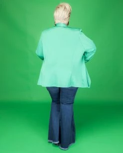 明创 Sale Gold Button Blazer 15 明创 Sale Gold Button Blazer