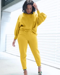 赞朵&金宸 ROUND NECK PULLOVER SWEAT SET