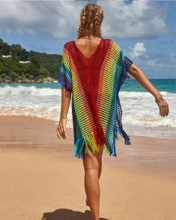 Divanewlook FISHING NET COVER UP New In