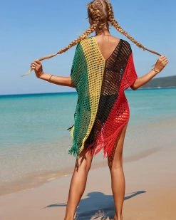 Divanewlook FISHING NET COVER UP New In