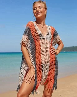 Divanewlook FISHING NET COVER UP New In