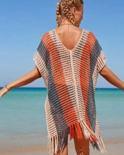 Divanewlook FISHING NET COVER UP New In