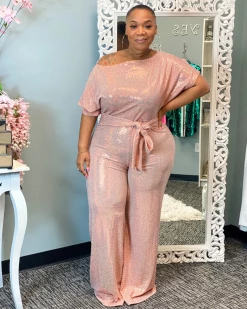 Divanewlook Champagne Jumpsuit
