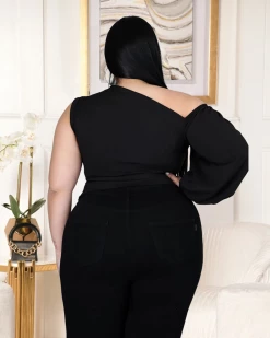 艾丝琳 Sale One Sleeve Top