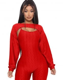 Divanewlook Get It Together Jumpsuit Set New In