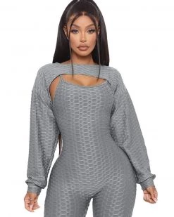 Divanewlook Get It Together Jumpsuit Set New In