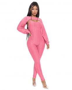 Divanewlook Get It Together Jumpsuit Set New In