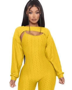 Divanewlook Get It Together Jumpsuit Set New In