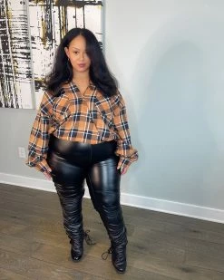 艾丝琳 Good Girl Gone Bad | Flannel Top