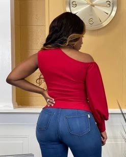 艾丝琳 TRACEE ONE SHOULDER TOP