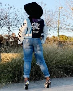 欧时尚 Yous Leather Jacket New In