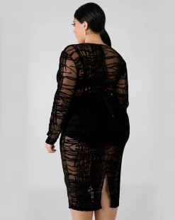 诺雅莎 Sheer Bodycon Dress 10 诺雅莎 Sheer Bodycon Dress