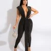 橙兴 New In Bling V Jumpsuit