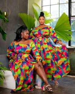 Divanewlook DIVA Off The Shoulder Maxi Dress New In