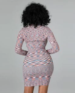 达梦 Fitted Sweater Dress New In